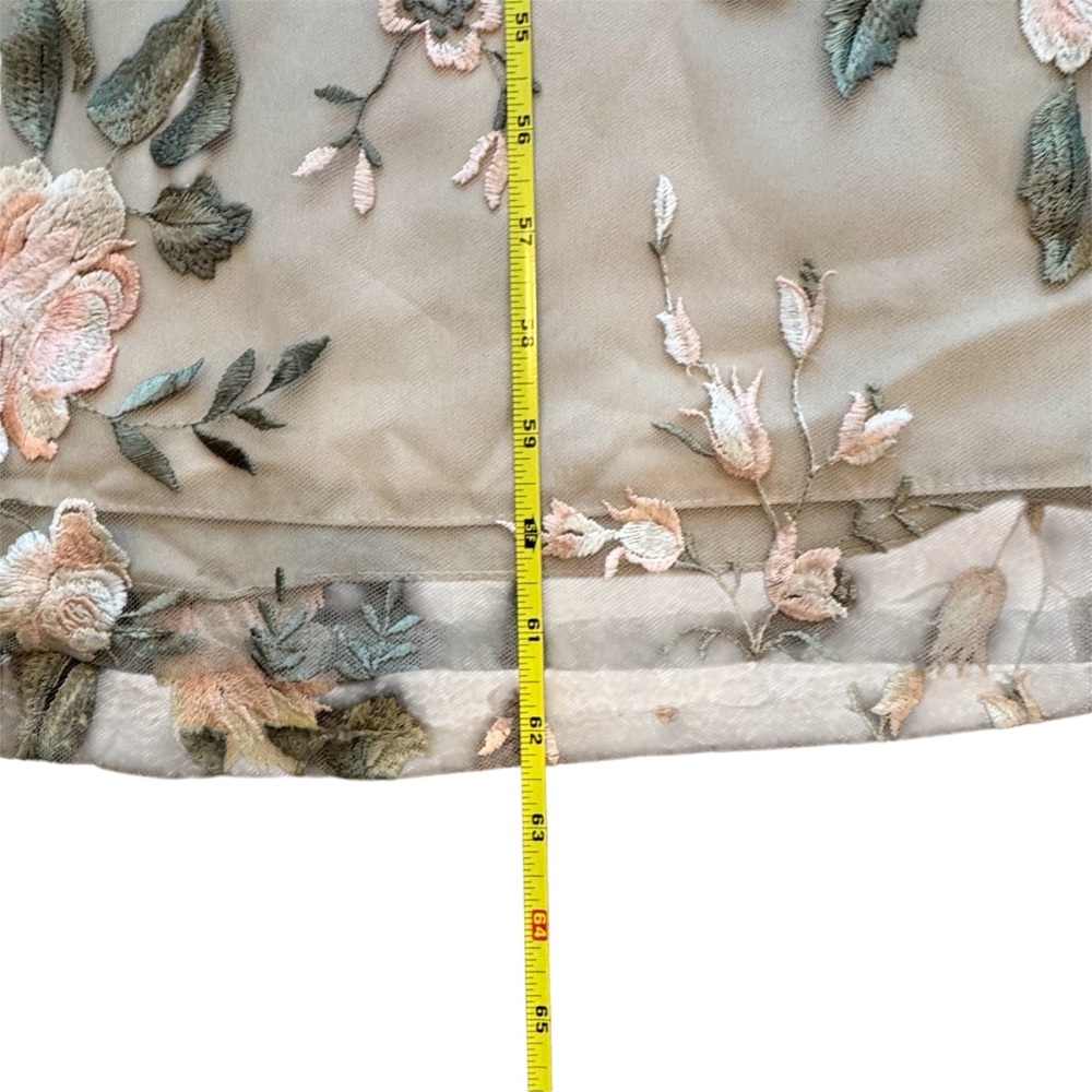 Jenny Yoo Cream Halter Maxi Gown for Weddings - Picture 15 of 16